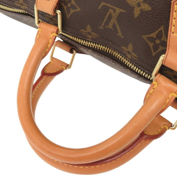 LOUIS VUITTON Brown Monogram Speedy 40 Boston Bag - Picture 6 of 11